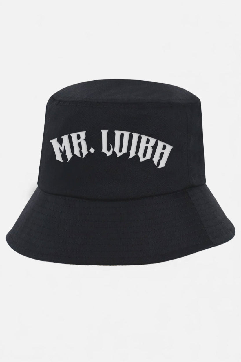 MR LOIBA Bucket Hat – Black