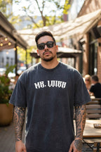 MR LOIBA Acid-Wash Oversized Tee