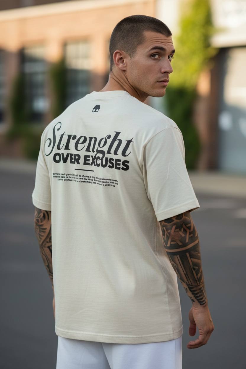 MR LOIBA Strength Oversized Tee