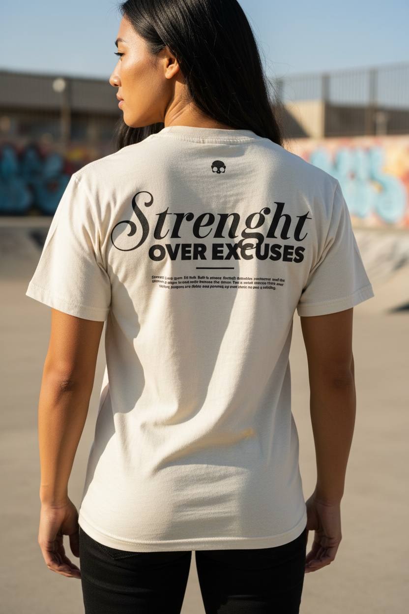 MR LOIBA Strength Oversized Tee