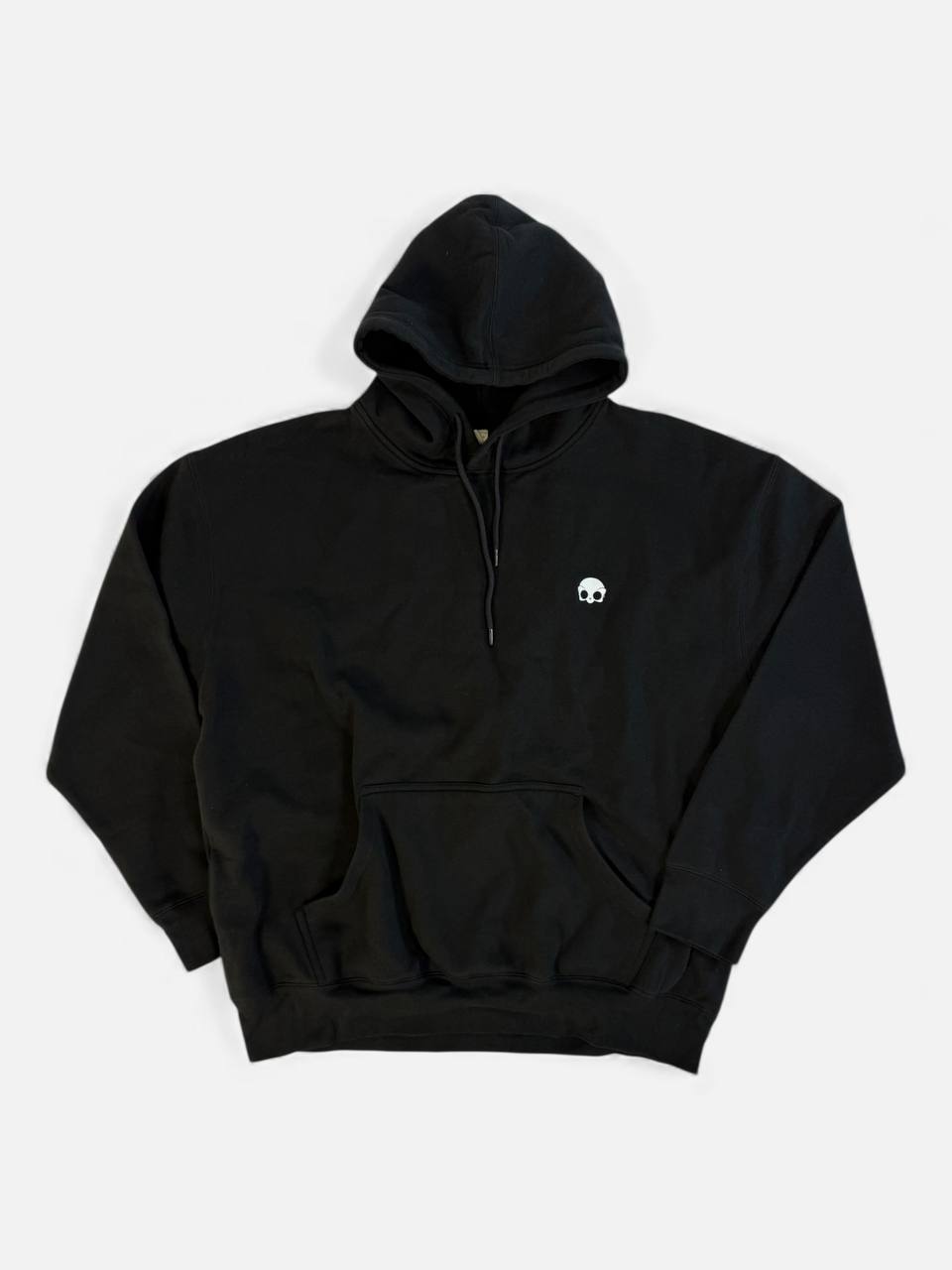 MR LOIBA Hoodie – Black with White Logo