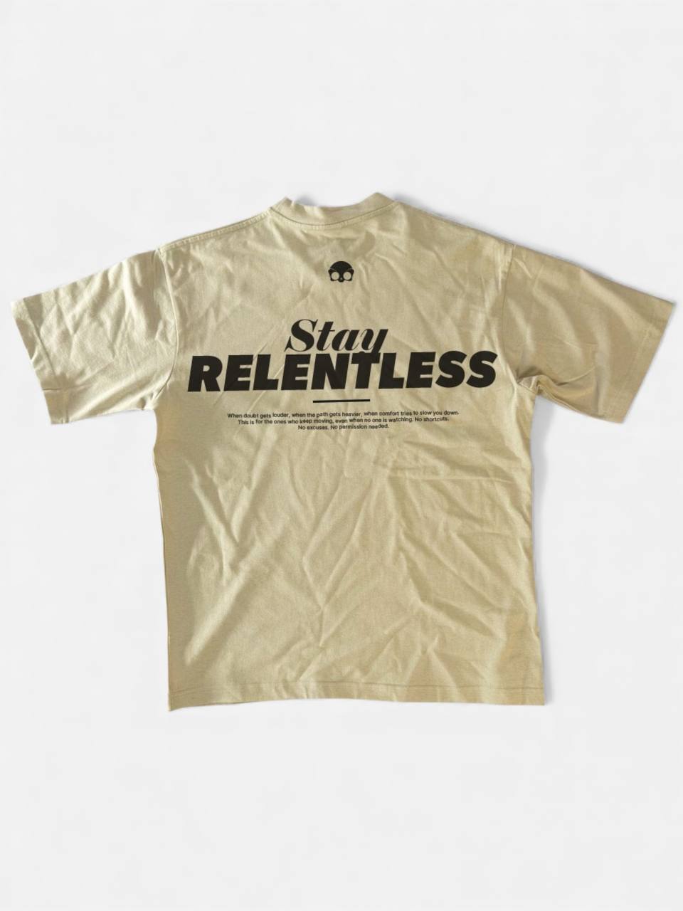 MR LOIBA Stay Relentless Oversized Tee