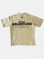 MR LOIBA Stay Relentless Oversized Tee