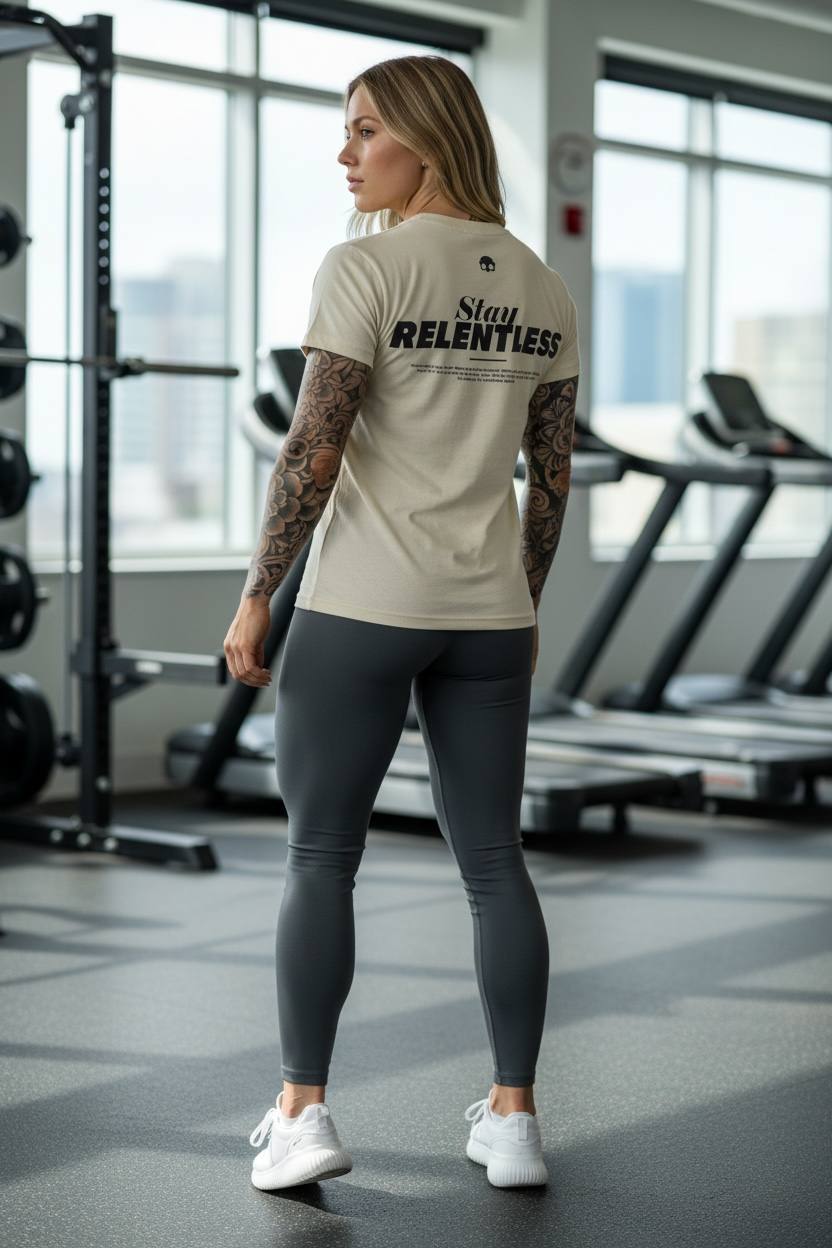 MR LOIBA Stay Relentless Oversized Tee