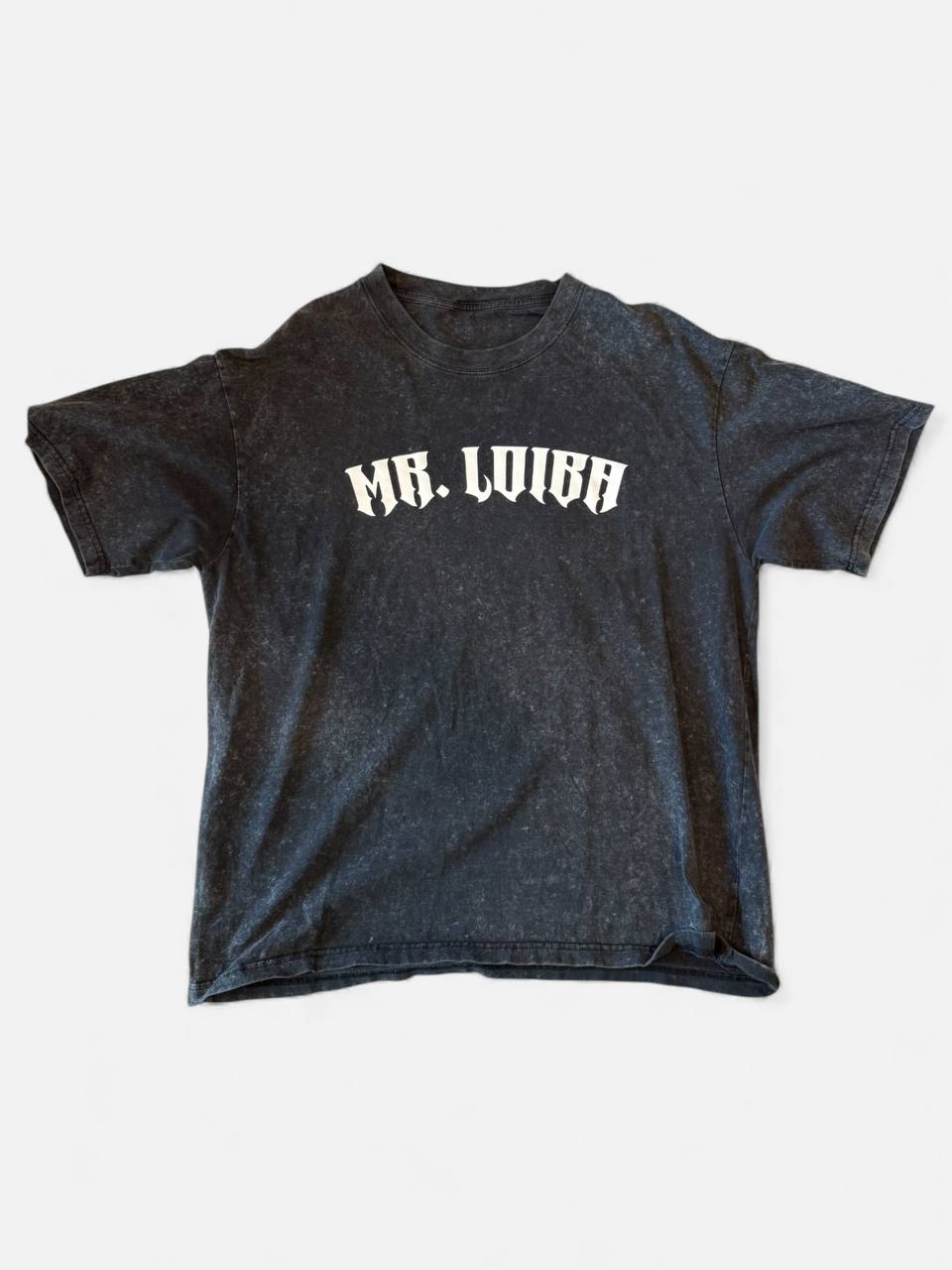 MR LOIBA Acid-Wash Oversized Tee